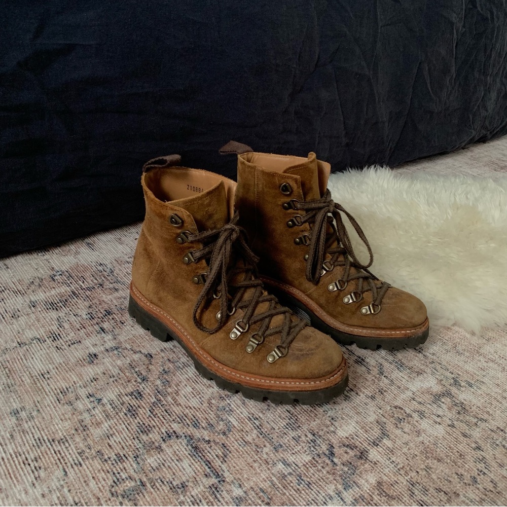 Grenson Nanette Brown Suede